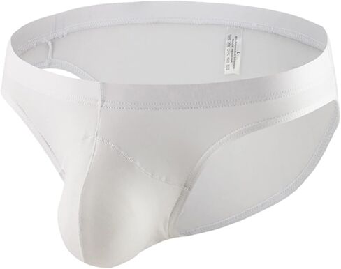 Mens Breathable Boxer Briefs Cotton Stretch Cool Sexy Seamless Bulge Stretchy Casual Comfortable Light Loose Casual Quick Dry Elegant Sports Elastic White in Kuwait