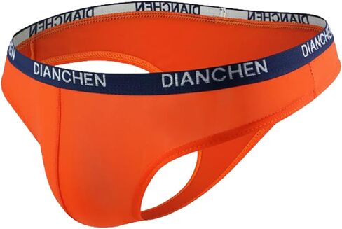 Boxer Shorts for Men Cool Cotton Sexy Stretch Seamless Light Comfortable Casual Loose Stretchy Casual Quick Dry Elegant Sports Elastic Orange in Kuwait