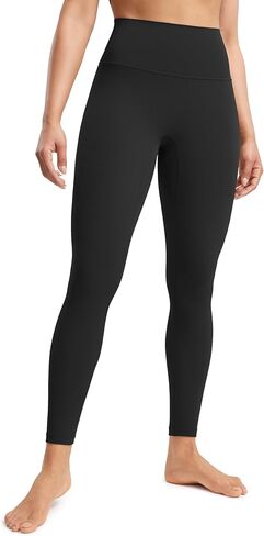 POSHDIVAH Creamluxe No Front Seam Yoga Leggings 25"/28" Seamless High Waisted Workout Lounge Pants Pilates Gym Womens Tights in Kuwait