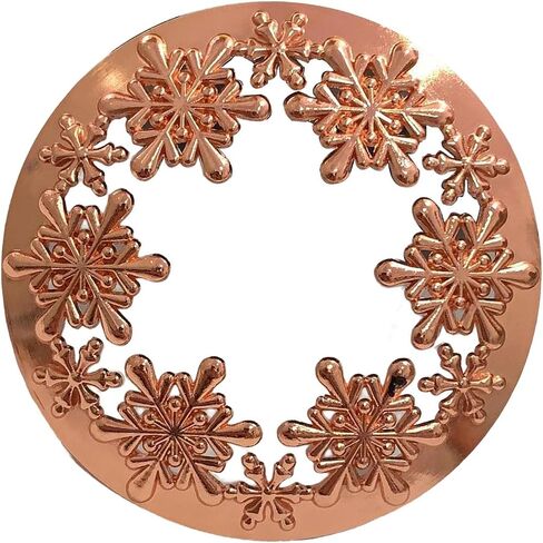 Candle Toppers Zinc Alloy Accelerate Melting Decorative Sturdy Glass Candle Sleeve for Bar Bedroom Party Home Decor, Gold in Kuwait