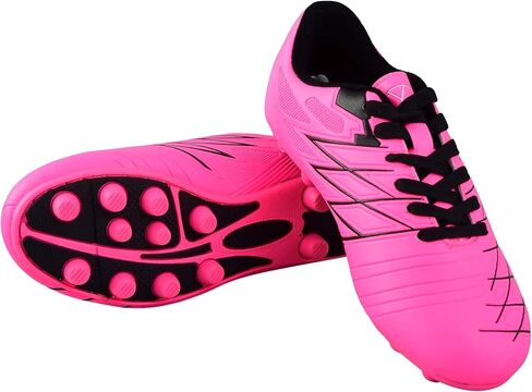 Vizari Unisex-Kid's Youth and Junior Boca FG Soccer Shoe for Outdoor Firm Ground Football Game (8.5, Blue / Black) in Saudi Arabia