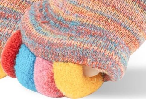 Happy Feet Toe Alignment Separator Socks, Prevent Foot Cramps and hammertoes, Toe Separator Massage Socks in Kuwait