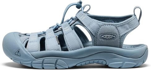 KEEN Women's Newport H2 Closed Toe Water Sandals, Monochrome/Faded Denim, 11 US in Kuwait
