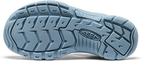 KEEN Women's Newport H2 Closed Toe Water Sandals, Monochrome/Faded Denim, 11 US in Kuwait