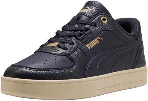 حذاء رياضي رجالي من PUMA Caven 2.0 Lux Croc بأربطة كاجوال - أزرق in Kuwait