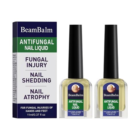 Toenail Fungus Treatment Extra Strength - Fast Acting Liquid Drops for Finger & Toe Nails, Restore and Repair Damaged, Discolored Nails - 2Pcs in Saudi Arabia