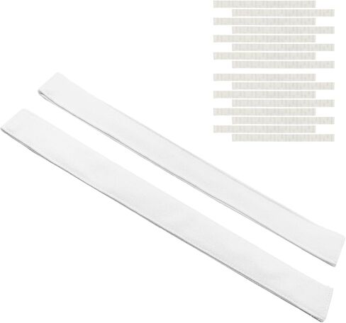 2 Pack Hat Sweat Liner Guard with 16 Adhesive Strips, Washable Anti Sweat Stain Protector for Baseball Caps in Saudi Arabia