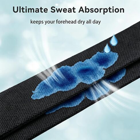 2 Pack Hat Sweat Liner Guard with 16 Adhesive Strips, Washable Anti Sweat Stain Protector for Baseball Caps in Saudi Arabia