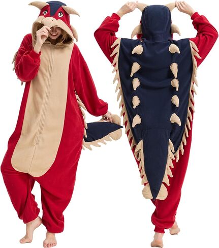 Dinosaurs Onesie Pajamas,Dinosaurs Costume Halloween Cosplay Adult in Saudi Arabia