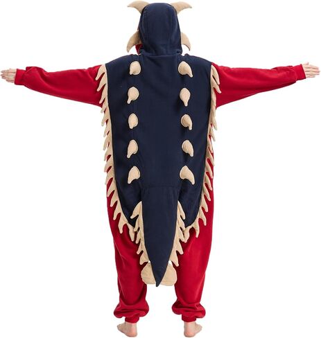 Dinosaurs Onesie Pajamas,Dinosaurs Costume Halloween Cosplay Adult in Saudi Arabia