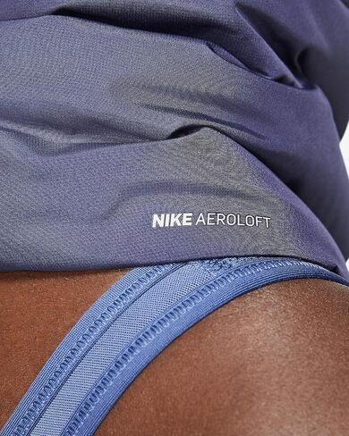وشاح خفيف الوزن للنساء من Nike Aeroloft City Ready (أزرق (CD5908-498)/فضي، مقاس واحد) in Kuwait