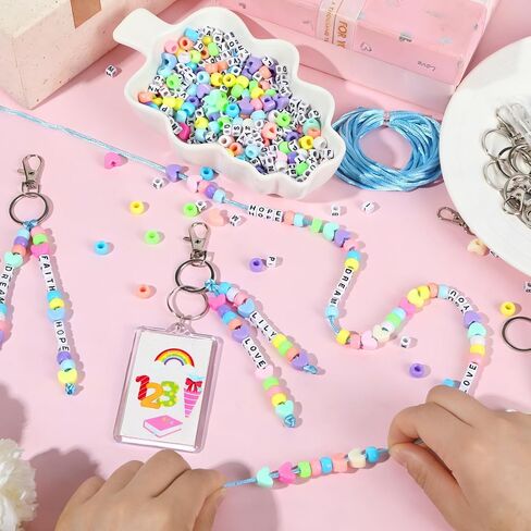 AUGSUN 8 Sets Picture Keychain Making Set,DIY Photo Insert Picture Blank Keychain Set Keychain Picture Holder for Crafts Birthday Christmas Graduation Gifts Classroom Activities Party Favors Set in Kuwait