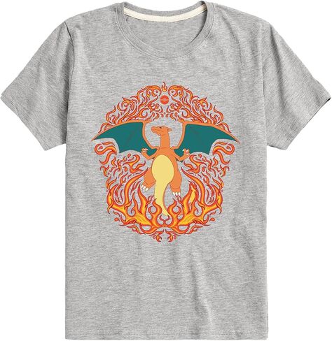 Pokémon - Charizard Flame Ornamental - تي شيرت قصير الأكمام للأطفال والشباب in Kuwait