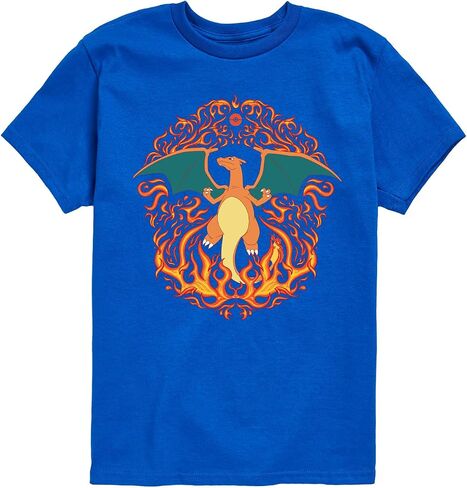 Pokémon - Charizard Flame Ornamental - تي شيرت قصير الأكمام للأطفال والشباب in Kuwait