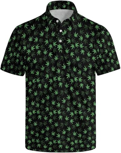 Funny Polo Shirt for Men Golf Shirts Short Sleeve Golf Polos Shirts Summer Shirt Gifts in Saudi Arabia