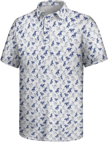 Funny Polo Shirt for Men Golf Shirts Short Sleeve Golf Polos Shirts Summer Shirt Gifts in Saudi Arabia