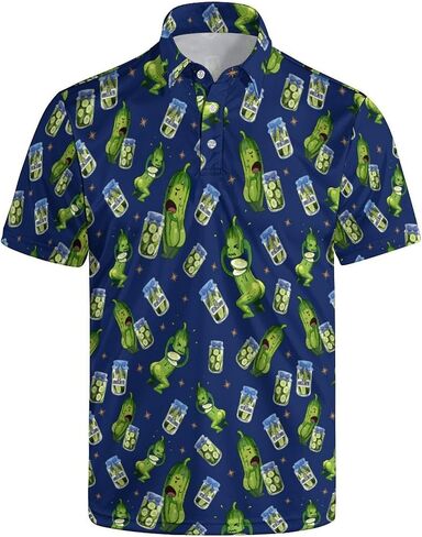 Funny Polo Shirt for Men Golf Shirts Short Sleeve Golf Polos Shirts Summer Shirt Gifts in Saudi Arabia