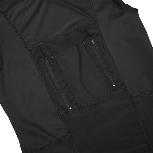 LVAD HeartMate Unisex Tank Top | Premium Spandex with Controller & Hidden Battery Pockets(Black) in Kuwait