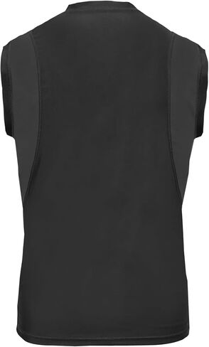 LVAD HeartMate Unisex Tank Top | Premium Spandex with Controller & Hidden Battery Pockets(Black) in Kuwait