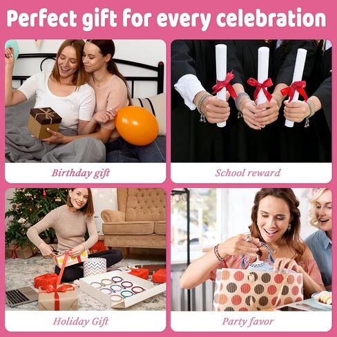 Woven Friendship Bracelets with Cards Handmade Braided Adjustable Bracelets End of Year Gifts for College Mate Friendship Day Gifts for University in Saudi Arabia
