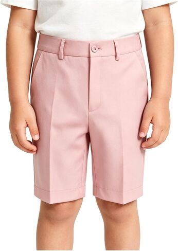 Pink Shorts for Boys Flat Front Dress School Uniform Shorts Casual Travel Hiking Shorts Size 3T in Saudi Arabia