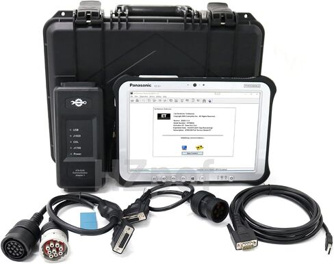 478-0235 538-5051 317-7485 ET4 Communication Adapter 2025A Heavy Duty Diagnostic Tool Tester for Caterpillar Truck Excavator (ET4 with 2025A Laptop) in Saudi Arabia