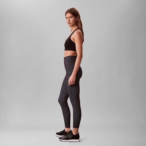 Calvin Klein Women's Performance Printed Logo High Rise 7/8 Leggings in Kuwait