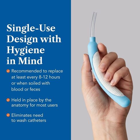 PureWick Female External Catheters - Original Disposable Catheter to Use with PureWick Urine Collection Systems - Non-Invasive Solution for Urinary Incontinence - Keeps Skin Dry - Box of 30 - PWFX30 in Kuwait