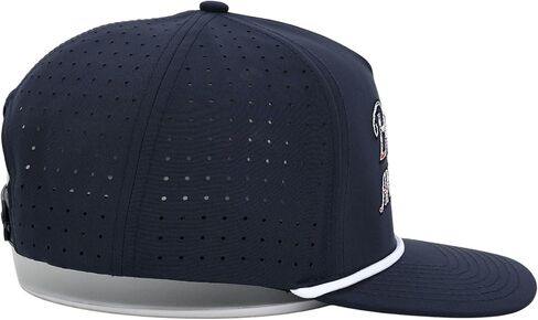 Bogeys and Beers Funny Rope Golf Hat, Navy Blue - American Flag, Performance Blend, Adjustable Snapback, Moisture Wicking Golf Hat in Saudi Arabia