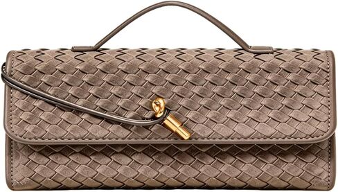BaiYouDa Evening Clutch Purse for Women Casual Fashion Satchel Shoulder Handbag Vegan Leather Crossbody Bags in Kuwait