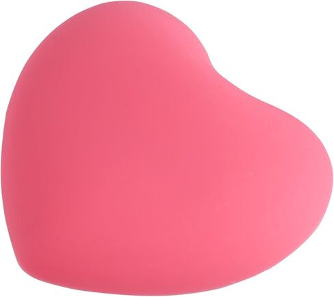 KALLORY 4pcs Pink Heart Shaped Cabinet Handles Soft PVC Cute Drawer Pulls for ’ Room Furniture Wardrobe Decorative Hardware Set in Kuwait
