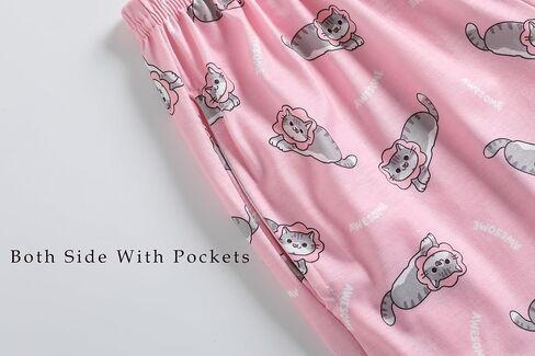 Hupohoi Kids Pajama Sets 3pcs Cartoon Sleepwear Chest Pocket Short Sleeve Top with Shorts Pants Nighty Pjs 6 to 18 Years in Kuwait