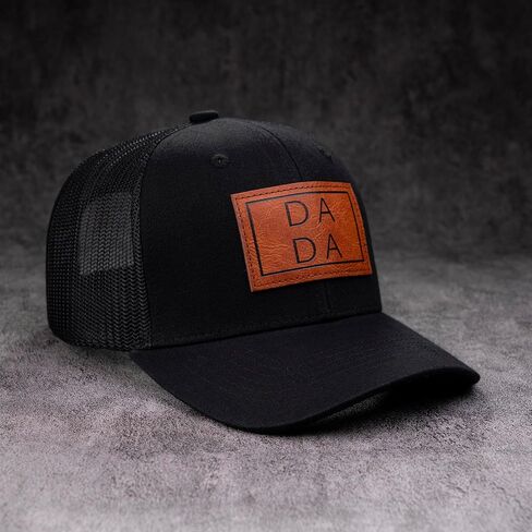 68LDROOTER Dada Hat for Men, Funny Dad Hat Fathers Day Birthday Gifts for Dada Papa from Daughter Son Black Cap (US, Alpha, One Size, Black) in Saudi Arabia