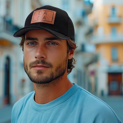 68LDROOTER Dada Hat for Men, Funny Dad Hat Fathers Day Birthday Gifts for Dada Papa from Daughter Son Black Cap (US, Alpha, One Size, Black) in Saudi Arabia