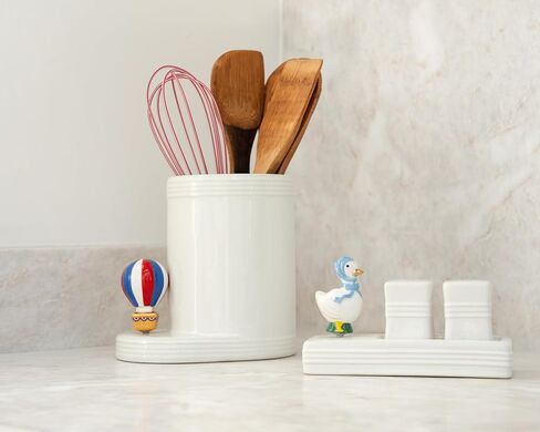 Nora Fleming red, White, and Balloon (hot air Balloon) A452 - Hand-Painted Ceramic Holiday Décor - Spring Minis for the Home and Office in Kuwait