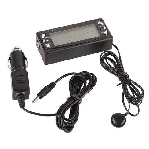 Tion - Accurate Internal and External Temp Display,Snooze Function,Fit for Cars and Trucks 2V,Interior Temperature Display,Outdoor Temperature,Min Temp,Car in Kuwait
