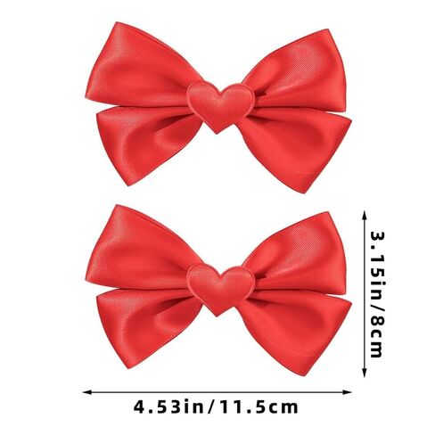 Pink Valentines Hair Clips Pin Baby Girls Pink Hairclip Hairpin Valentines Gift JHV10 (D3) in Kuwait