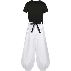 JJK Fushiguro Toji Cosplay Costume Anime JJK Cosplay Adults Fushiguro Toji Top Pants Suit Halloween Men Outfits in Saudi Arabia