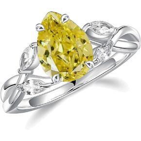 Wasee Natural Moss Agate Ring And Birthstone Ring 925 Sterling Silver Engagement Wedding Promise Ring Jewelry for Women in Saudi Arabia