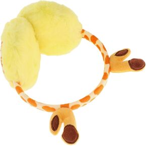 Winter Earmuffs Giraffe Ear Warmers Adjustable Plush Ear Covers for Boys and Cold Weather Protection in Kuwait