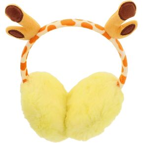 Cartoon Animal Ear Muffs Adjustable Plush Ear Warmer Headband Soft Thermal Winter Earmuffs for Boys and Cold Weather Protection in Saudi Arabia