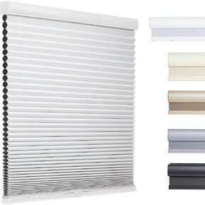 Custom Color-Matched 1.5" Cordless Cellular Shades for Indoor Windows & Doors, Privacy Cordless Cellular Shades for Indoor Windows, Insulated Honeycomb Blinds, Noise Reduced Honeycomb Blinds in Saudi Arabia