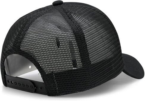 World's Best Dad & Super Papa Trucker Hat, Leather Patch Baseball Cap, for Dad Husband Grandpa in Saudi Arabia