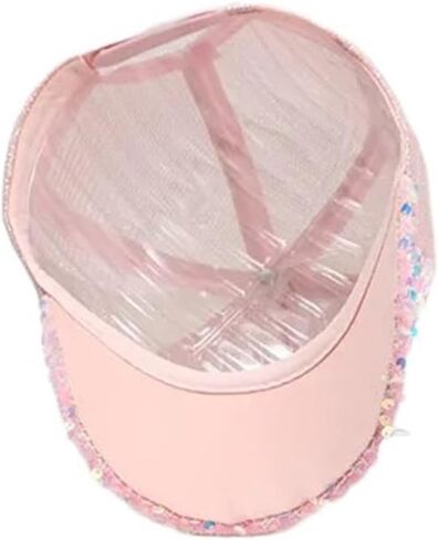 Outdoor Baseball Caps Full Sequins Visors Hat for Driving Cycling Adult Adjust Head Size Cycling Hiking Mesh Visors Hat in Saudi Arabia