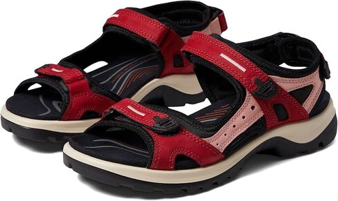 ECCO Women's Yucatan Sport Sandal, Gravel Patchwork, 9-9.5 in Kuwait