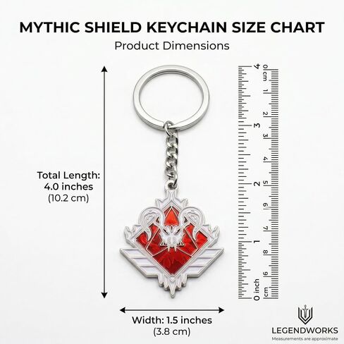 APEX Legends Predator Rank Metal Keychain, Skull Crest Enamel Pendant, FPS Battle Royale Collectible, Zinc Alloy Gamer Gift for APEX Legends Fans in Saudi Arabia
