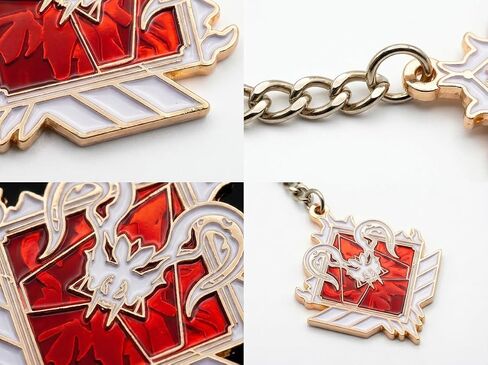 APEX Legends Predator Rank Metal Keychain, Skull Crest Enamel Pendant, FPS Battle Royale Collectible, Zinc Alloy Gamer Gift for APEX Legends Fans in Saudi Arabia