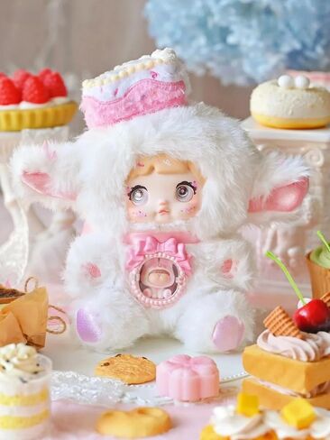 Nommi Sweetheart Plush Blind Box Keychain, Kawaii Stuffed Animal Bag Charm with Hidden Surprise, Collectible Accessory for Holidays & Birthdays in Kuwait