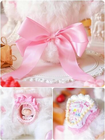 Nommi Sweetheart Plush Blind Box Keychain, Kawaii Stuffed Animal Bag Charm with Hidden Surprise, Collectible Accessory for Holidays & Birthdays in Kuwait