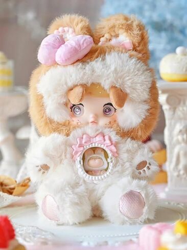 Nommi Sweetheart Plush Blind Box Keychain, Kawaii Stuffed Animal Bag Charm with Hidden Surprise, Collectible Accessory for Holidays & Birthdays in Kuwait